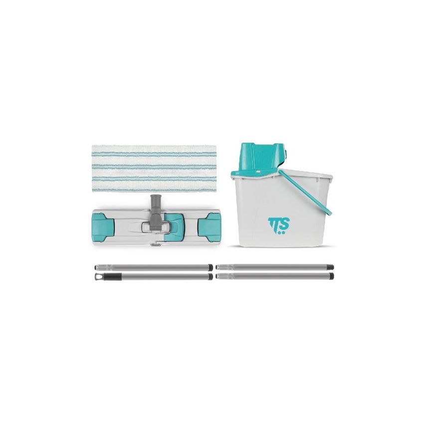 Kit Uni Júnior Balde+Cabo+Caixilho+Mopa 14L